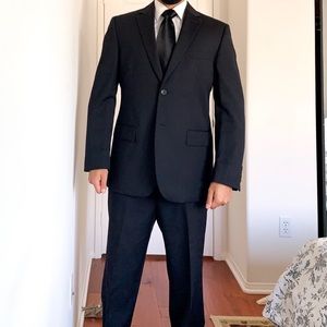 Pronto Uomo Platinum suit jacket and slacks